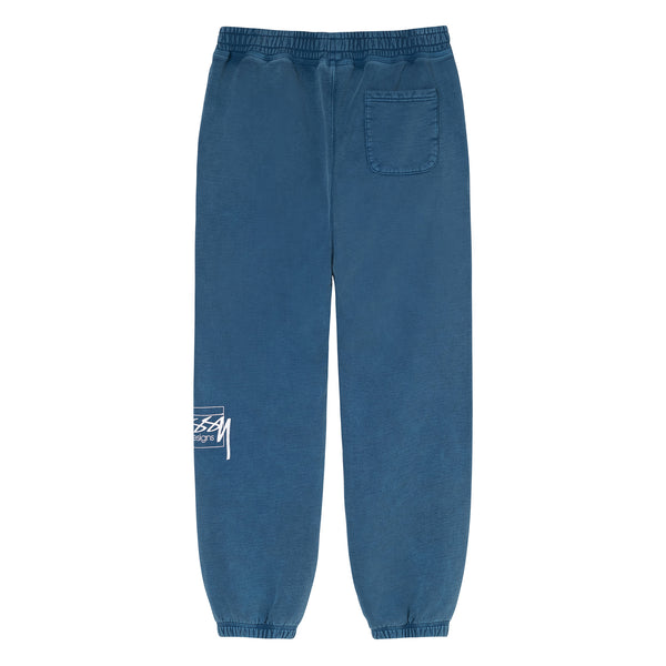 Stüssy - Dyed Stüssy Designs Pant - (Blue)