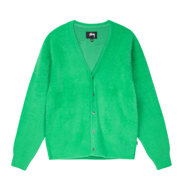 Stüssy - Shaggy Cardigan - (Kelly)