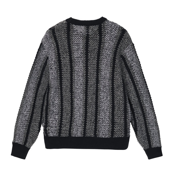 Stüssy - Baja Loose Gauge Sweater - (Black)