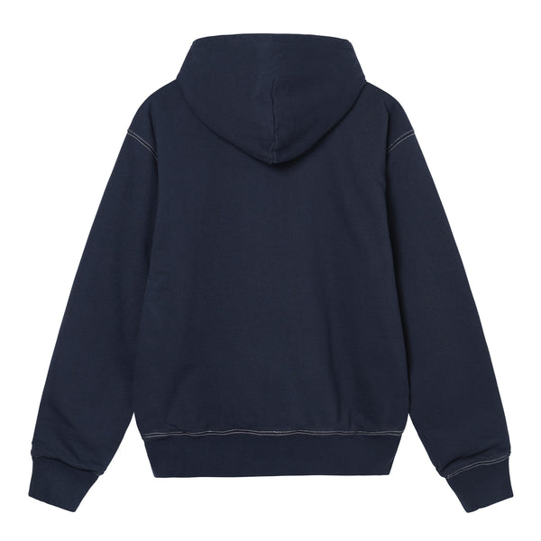 Stüssy - Double Face Label Zip Hoodie - (Navy)