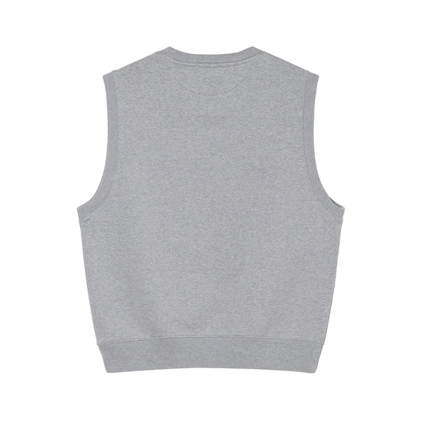 Stüssy - Sport Fleece Vest - (Grey Heather)