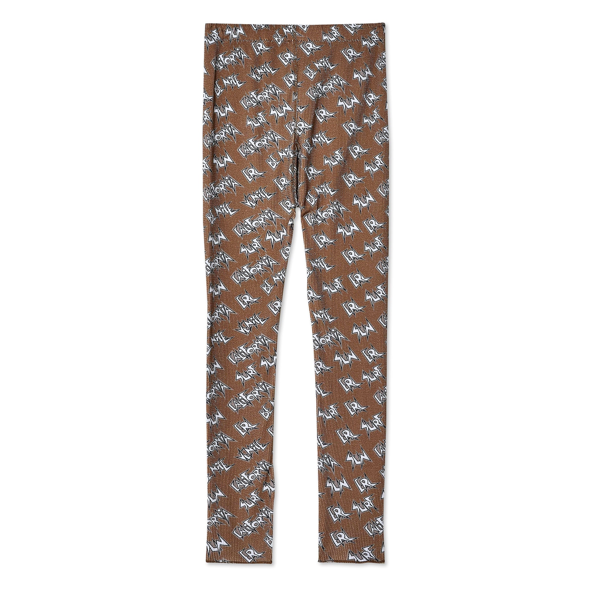ERL - Men's Printed Waffle Long Johns - (Brown) view 2