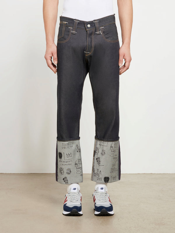 Junya Watanabe MAN - Levi’s x Jean-Michel Basquiat Selvedge Denim Jeans - (Indigo)