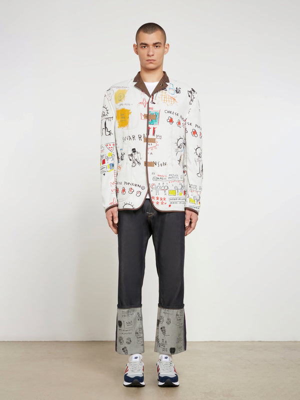 Junya Watanabe MAN - Levi’s x Jean-Michel Basquiat Selvedge Denim Jeans - (Indigo)