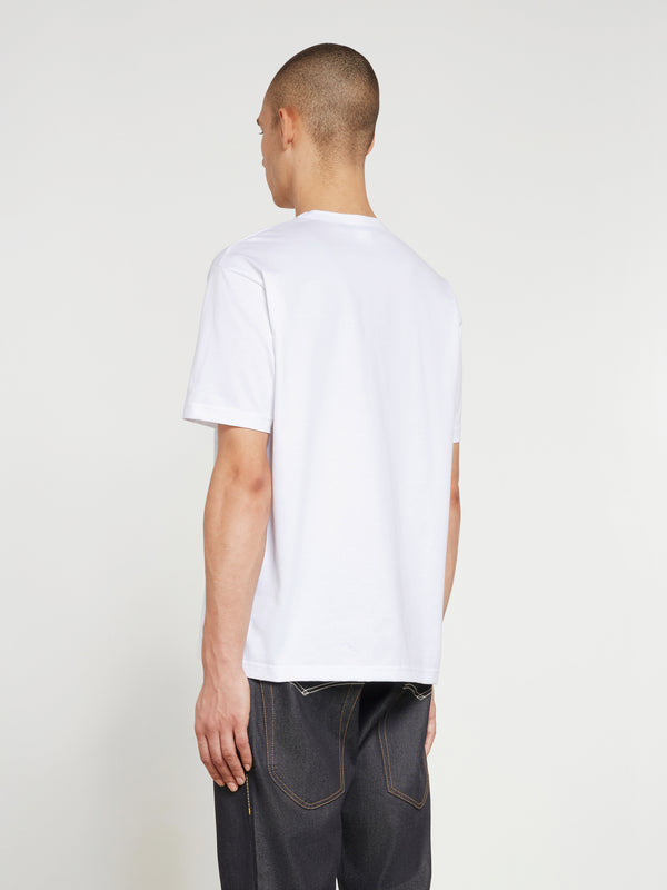 Junya Watanabe MAN - Tight Knit Cotton T-Shirt - (White)