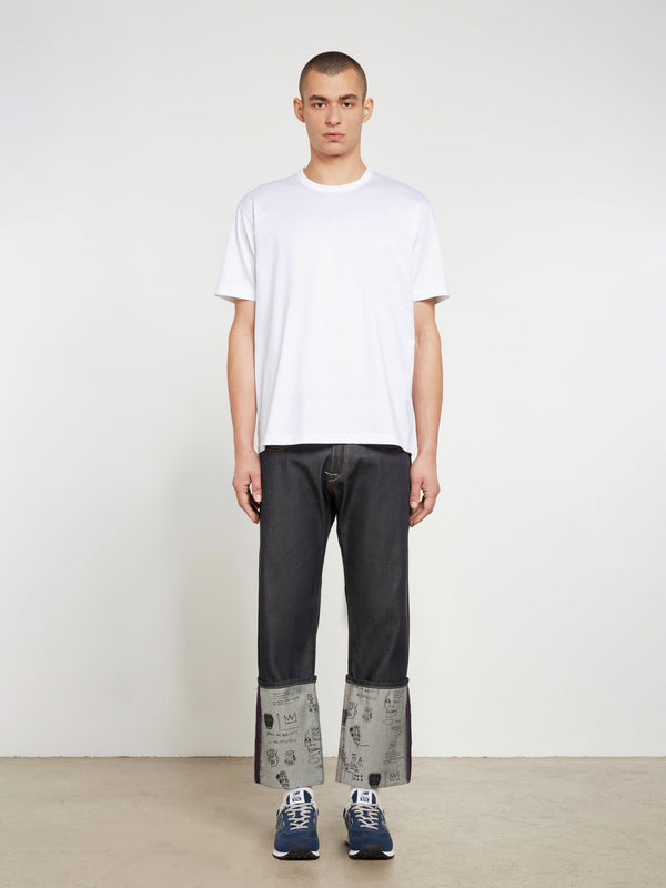 Junya Watanabe MAN - Tight Knit Cotton T-Shirt - (White)