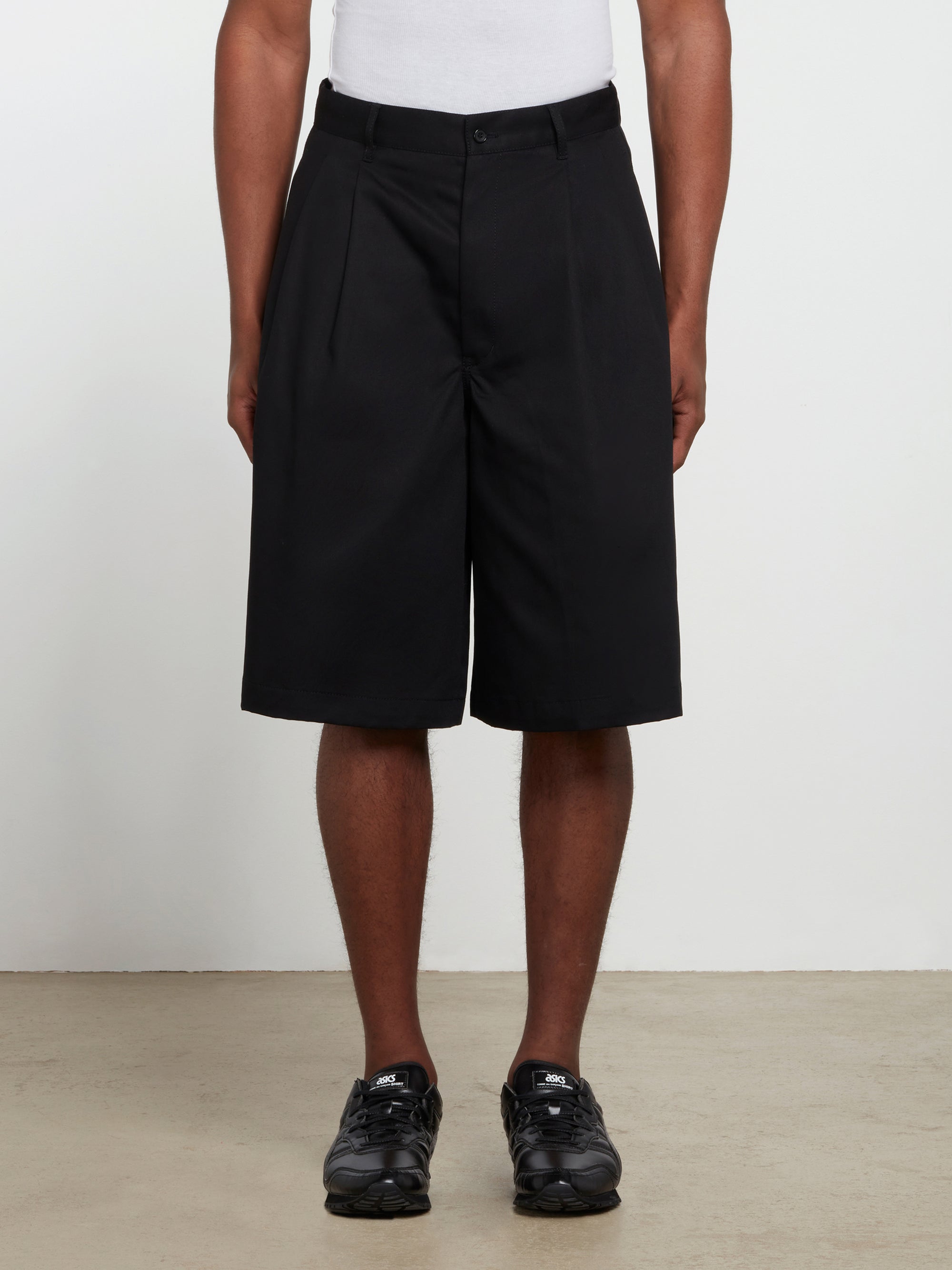 CDG Shirt - Men's Cotton Twill Shorts - (Black) – DSMNY E-SHOP