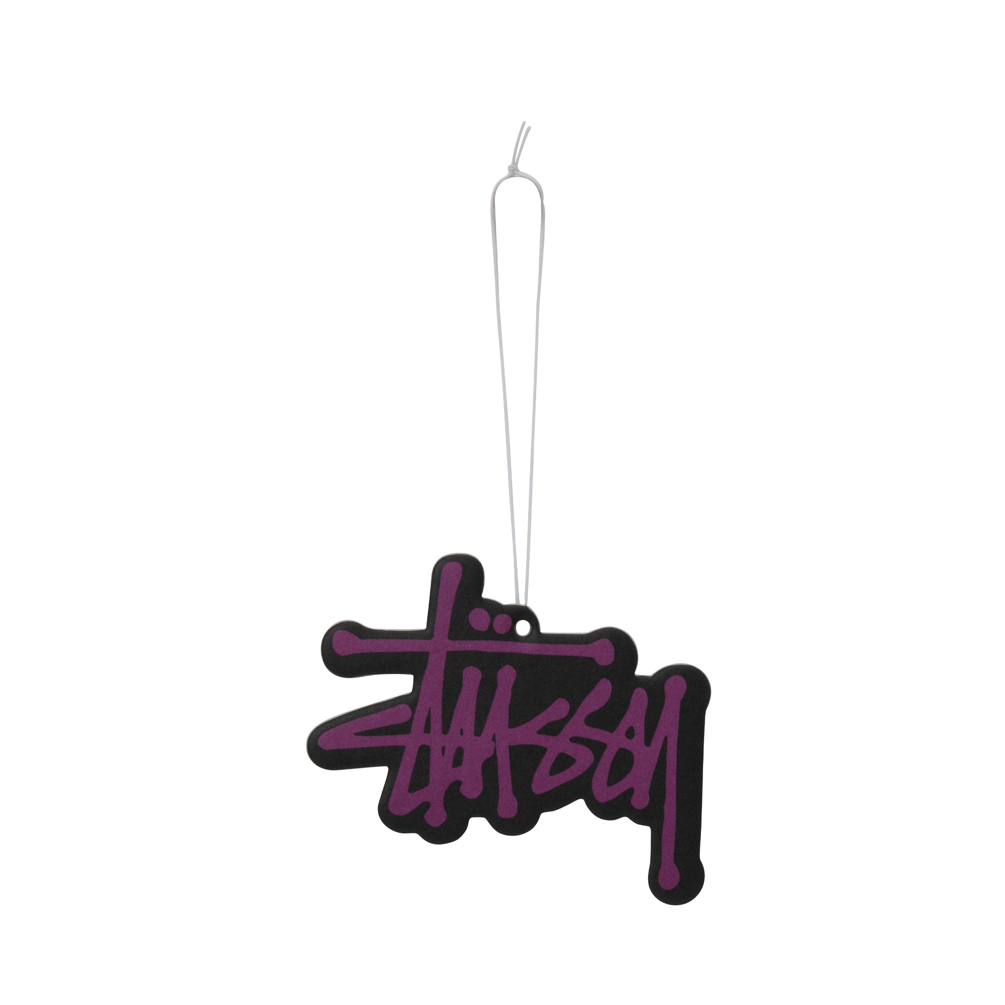 Stüssy - Logo Air Freshener - (Purple) view 1, Click to Zoom in