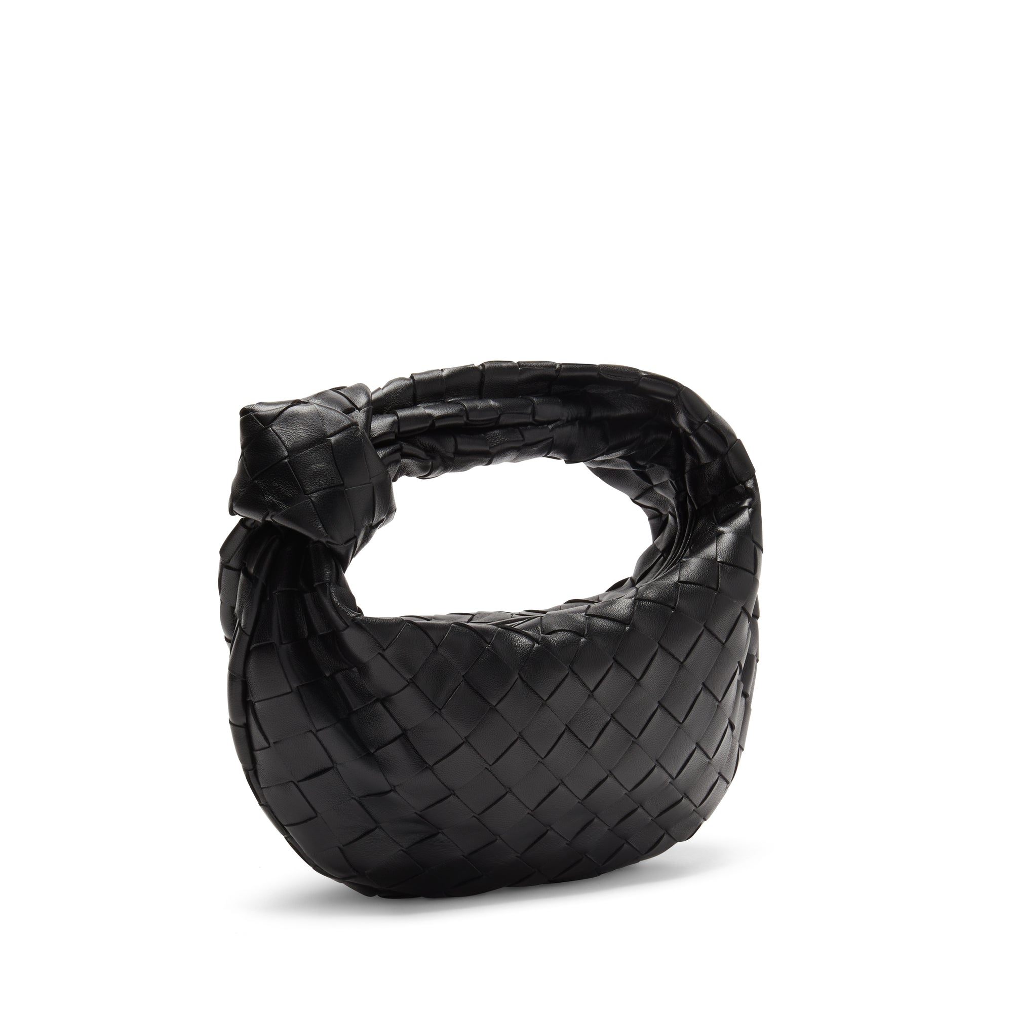 Bottega Veneta - Women’s Mini Jodie Bag - (Black/Silver) view 2