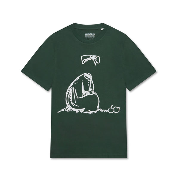 IDEA - Moomins Invisible Child T-Shirt - (Green)