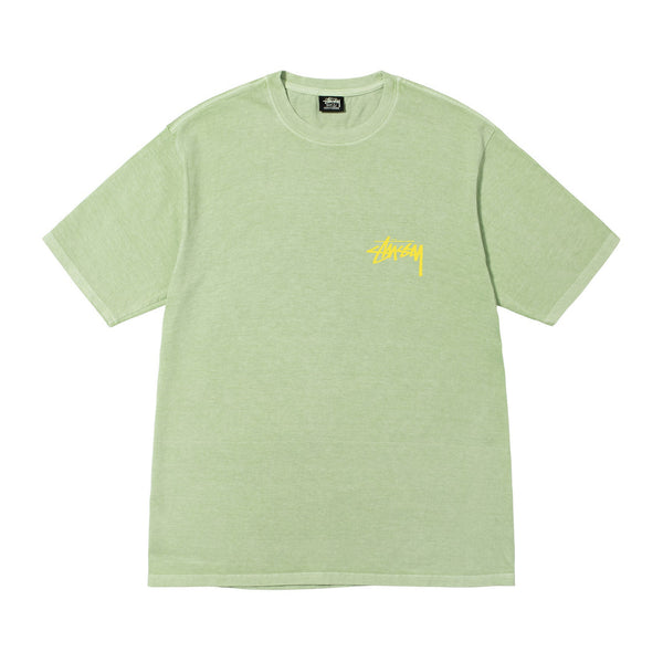 Stüssy - How We’re Livin’ Pig. Dyed Tee - (Sage)