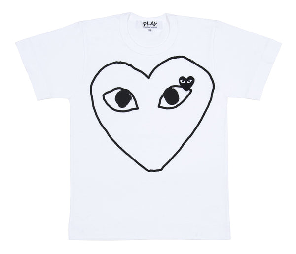 Play Comme des Garçons -  T-Shirt - (White)