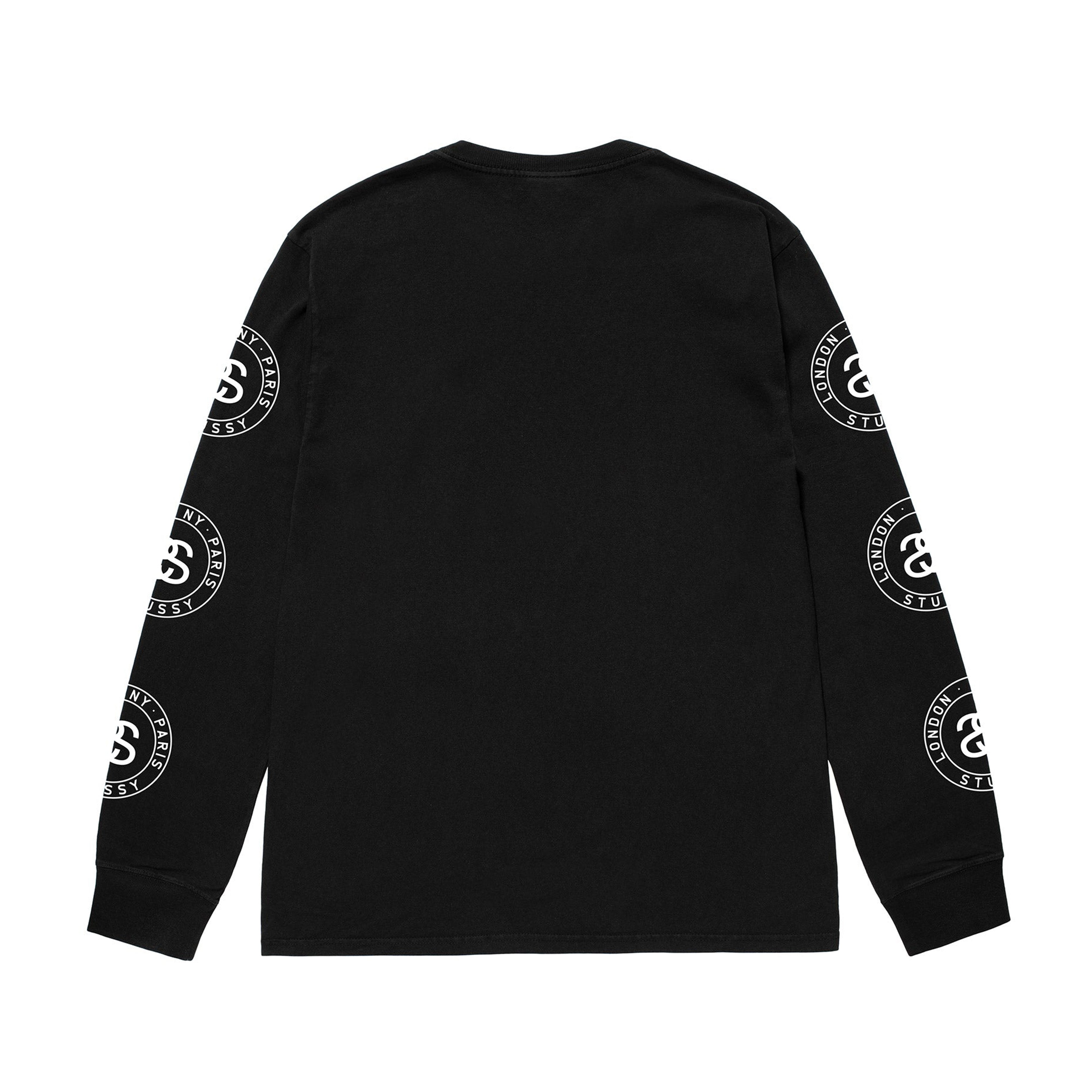 Stüssy - Seal Pig. Dyed L/S Tee - (Black)