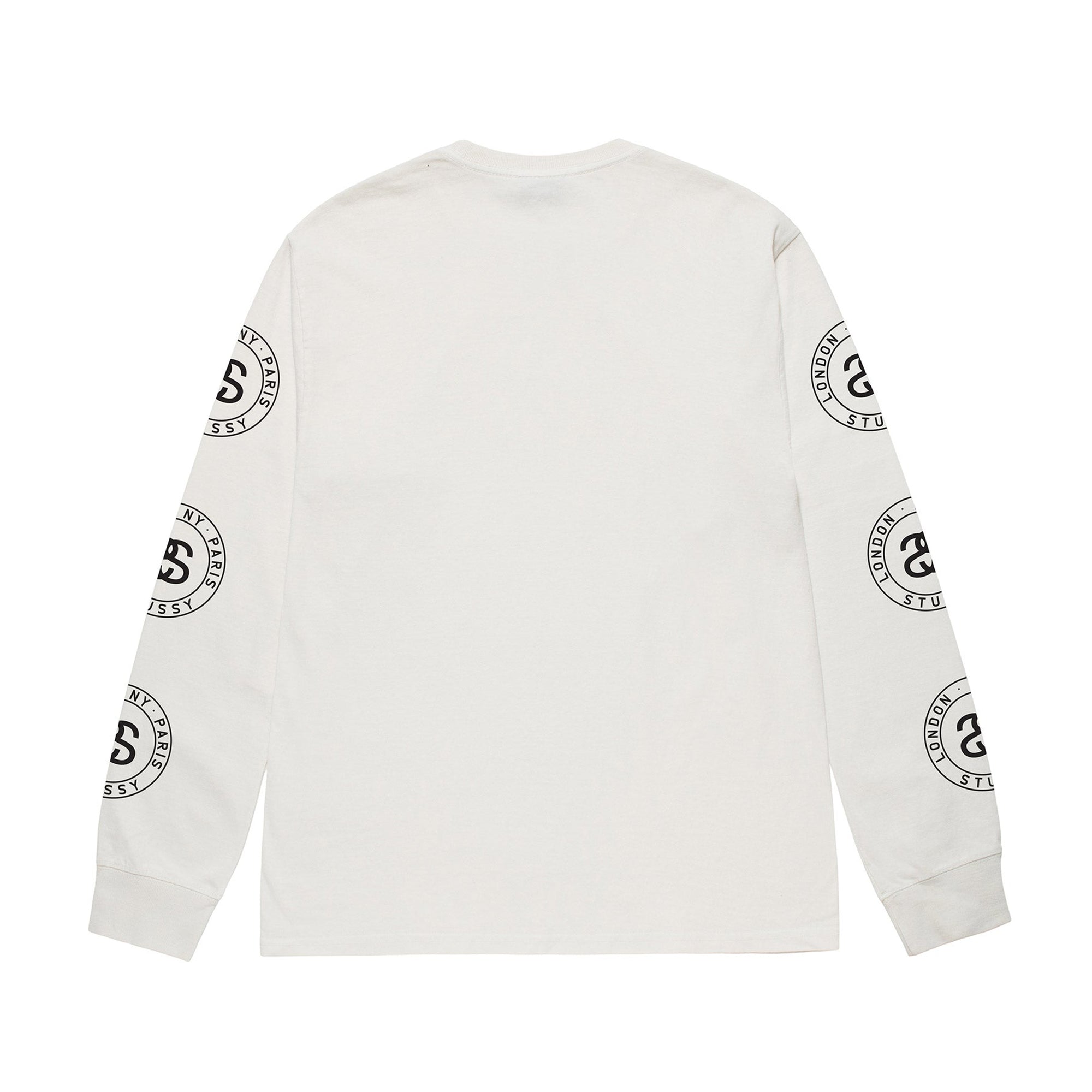 Stüssy - Seal Pig. Dyed L/S Tee - (Natural) view 2, Click to Zoom in
