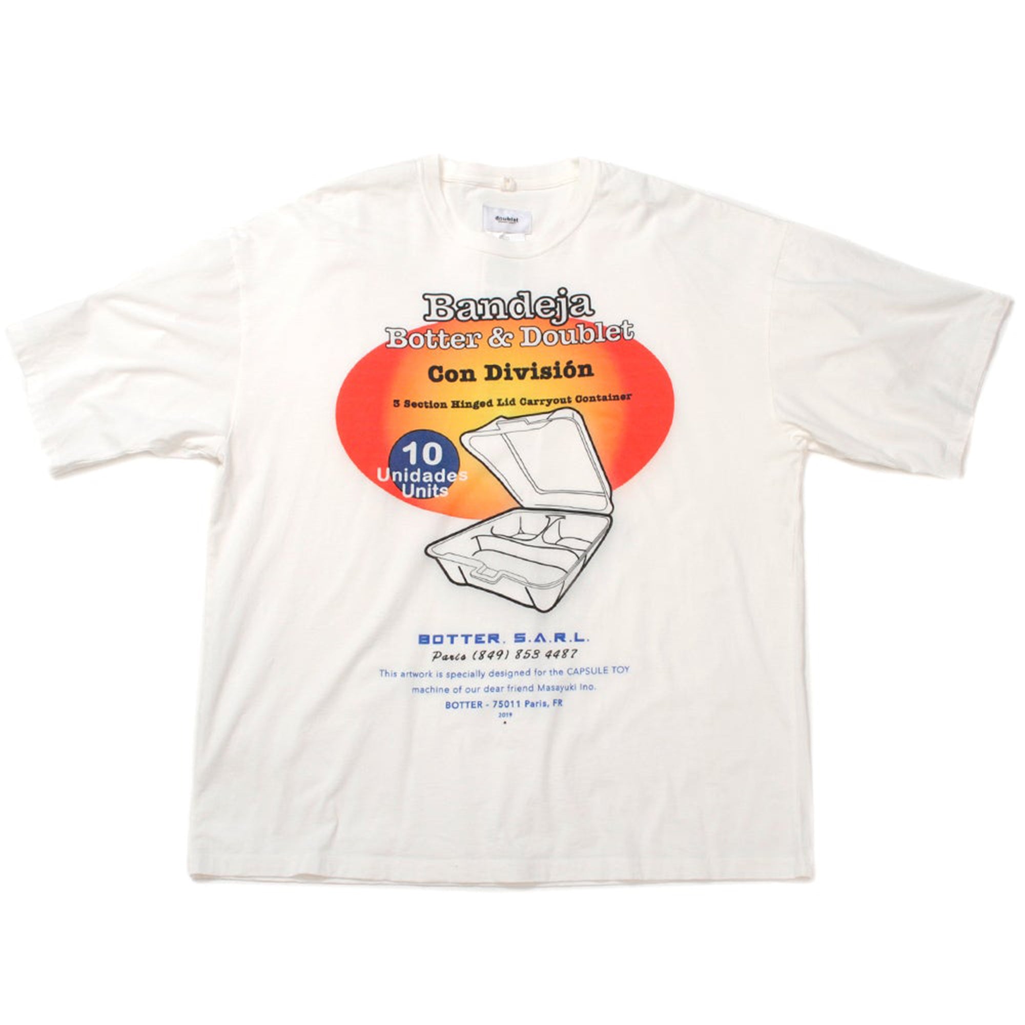 Doublet - Toy Capsule Random Compressed T-Shirt - (White/Multi) view 2, Click to Zoom in
