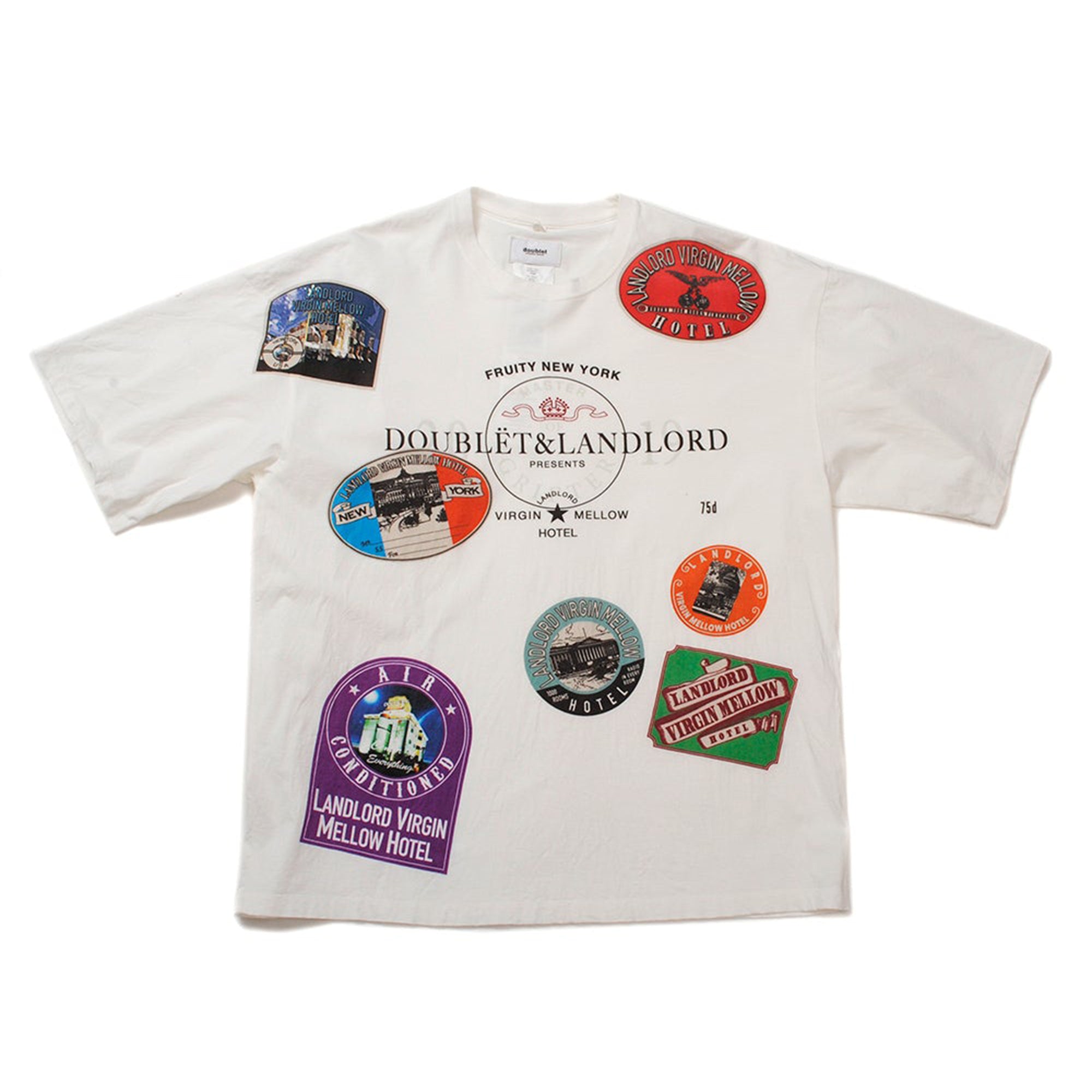 Doublet - Toy Capsule Random Compressed T-Shirt - (White/Multi) view 3, Click to Zoom in