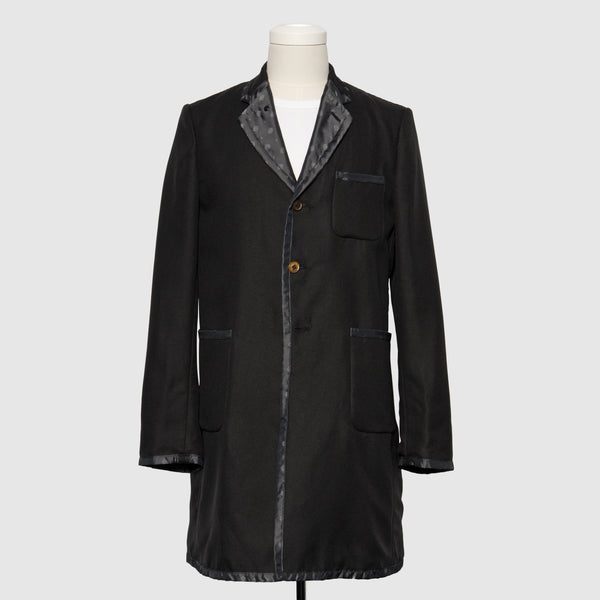 BLACK Comme des Garçons Long Jacket (Black/Grey)