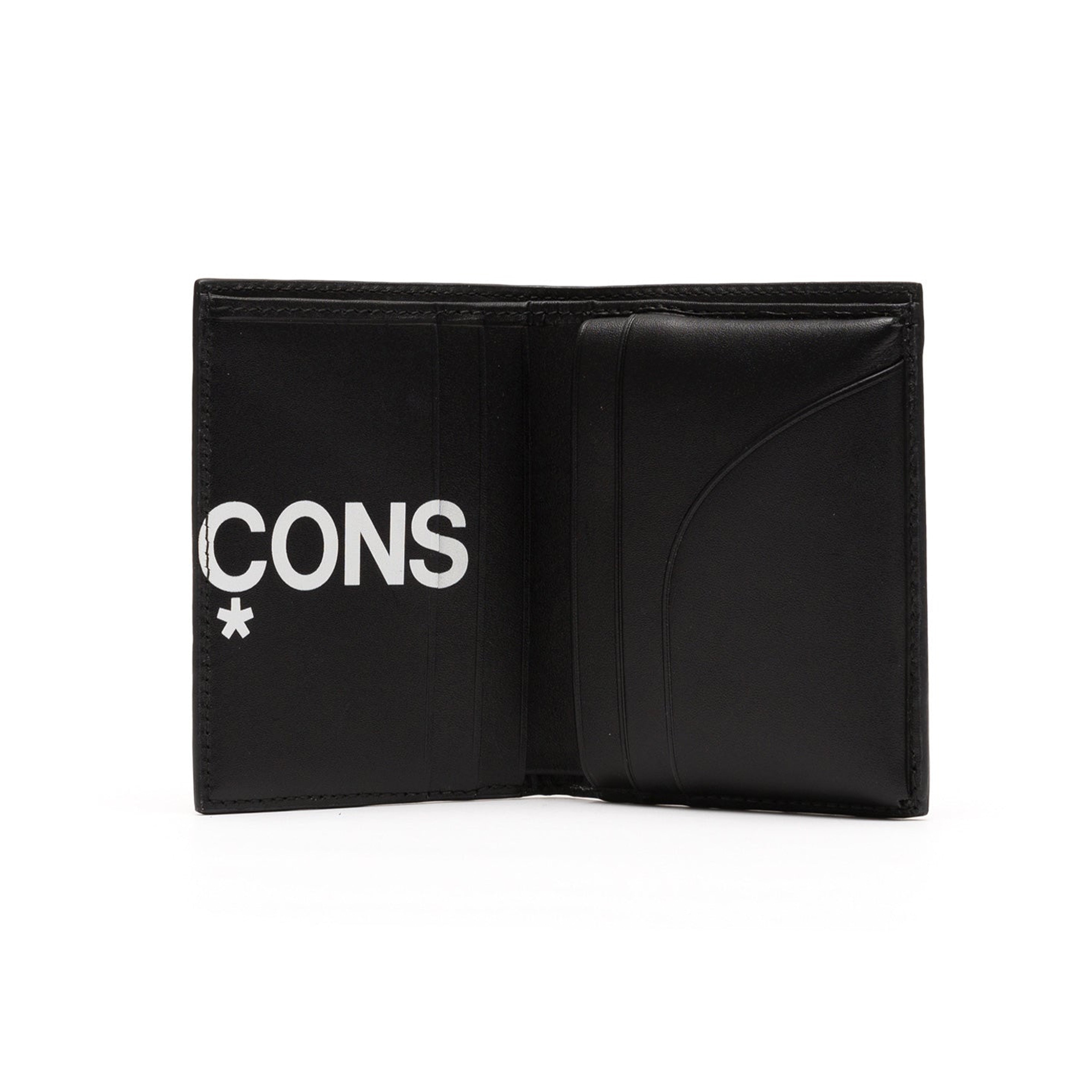 CDG Huge Logo Wallet Sa0641Hl (Black) | Dover Street Market New