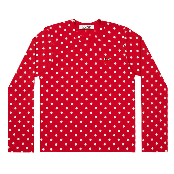 Play Comme des Garçons - Polka Dot T-Shirt - (Red/White)