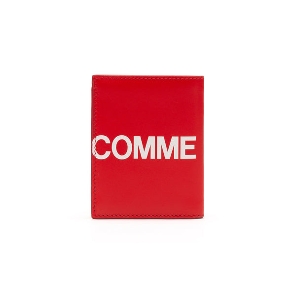 CDG Wallet - Huge Logo Bifold Wallet - (Red SA0641HL)