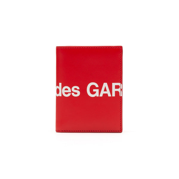 CDG Wallet - Huge Logo Bifold Wallet - (Red SA0641HL)