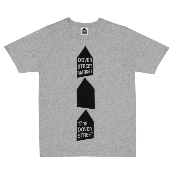 Dover Street Market - 3 Huts T-Shirt - (Top Grey)