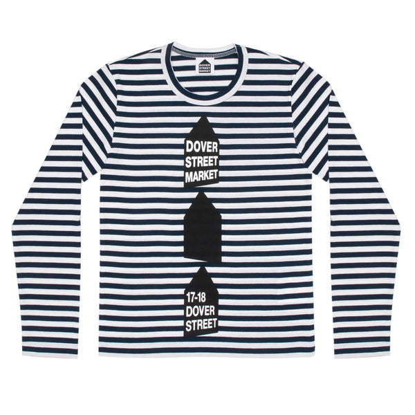 Dover Street Market - 3 Huts Striped T-Shirt