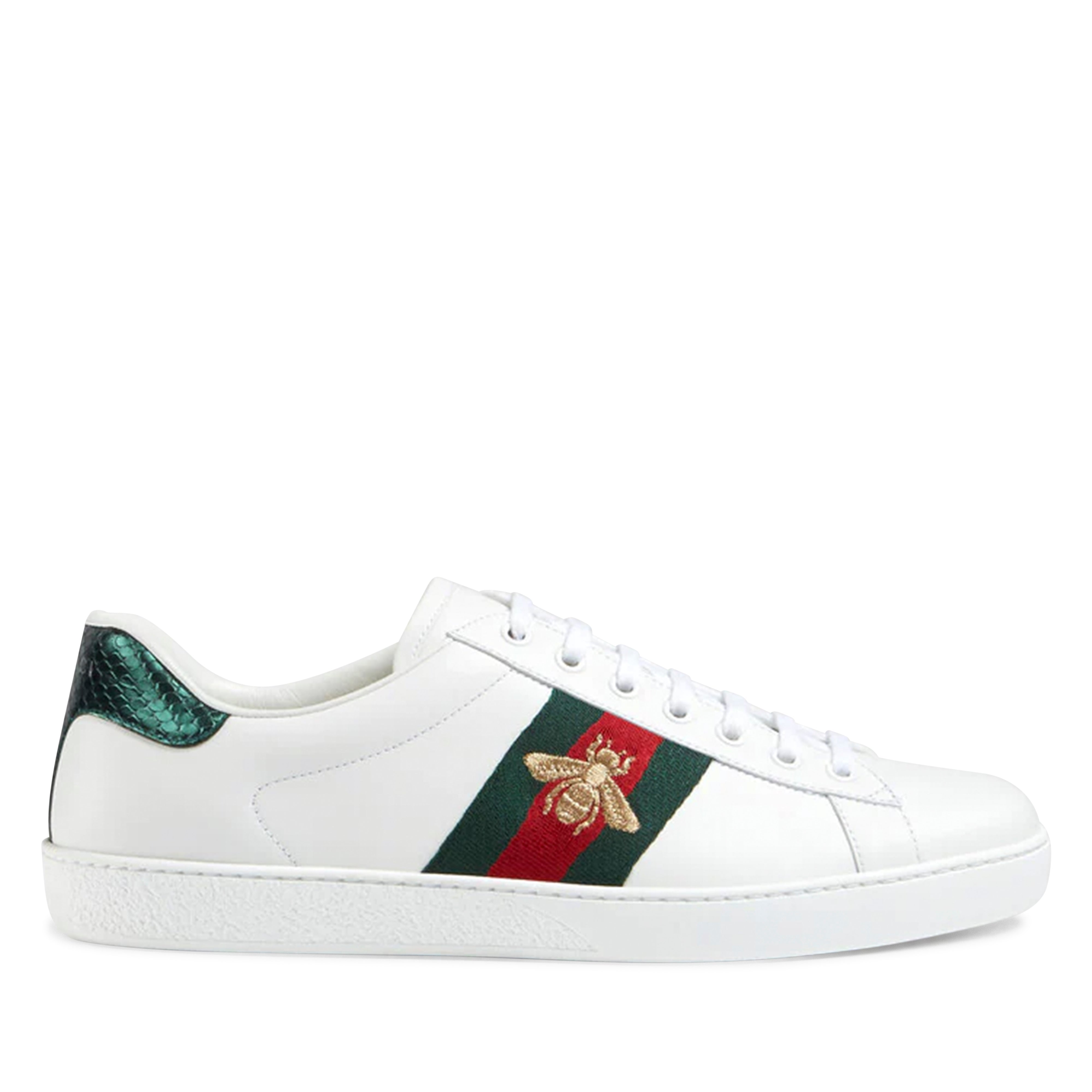 Gucci - Men’s Ace Embroidered Sneaker - (White)