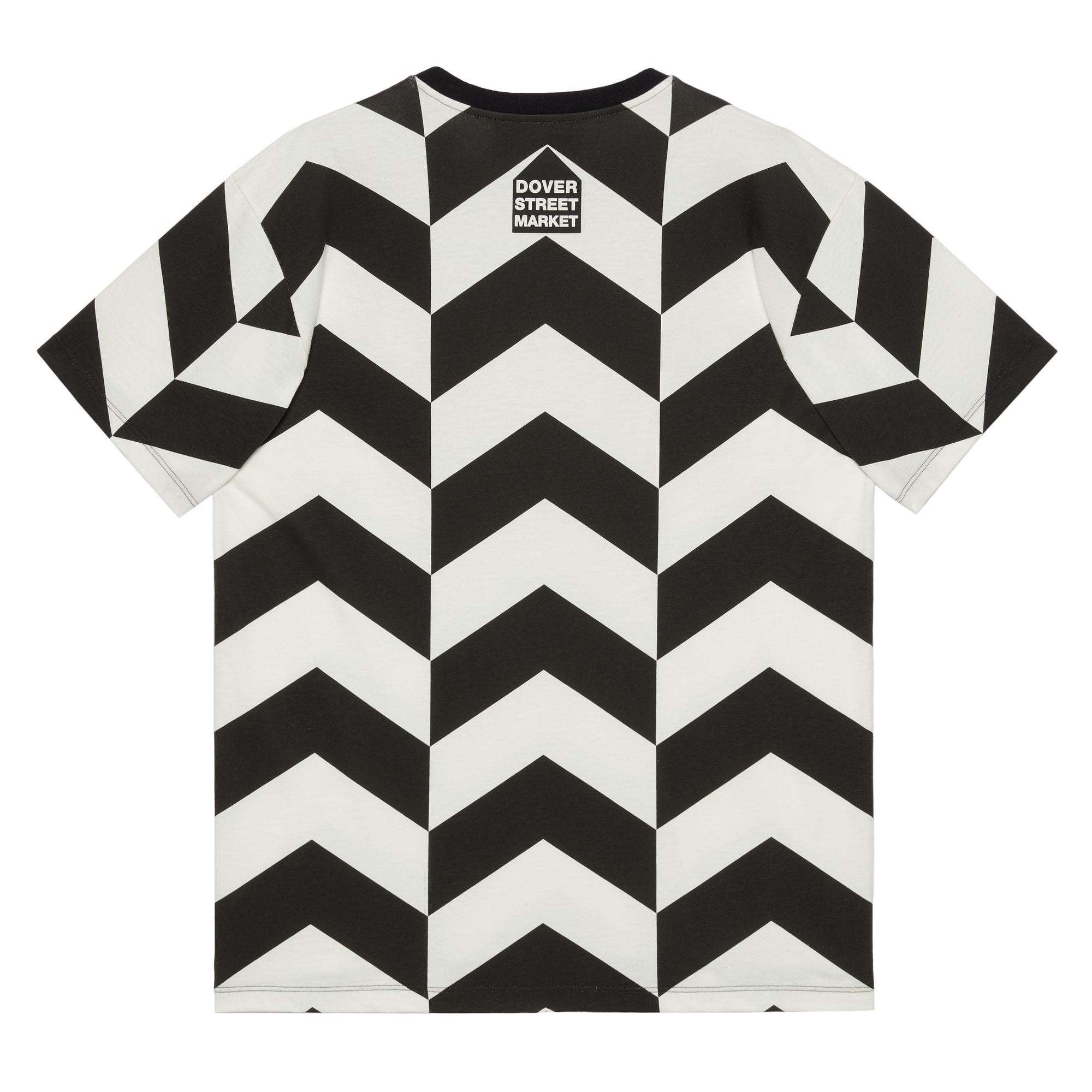 Gucci - Men’s DSM Exclusive Chevron Printed T-Shirt - (Black/White) view 2