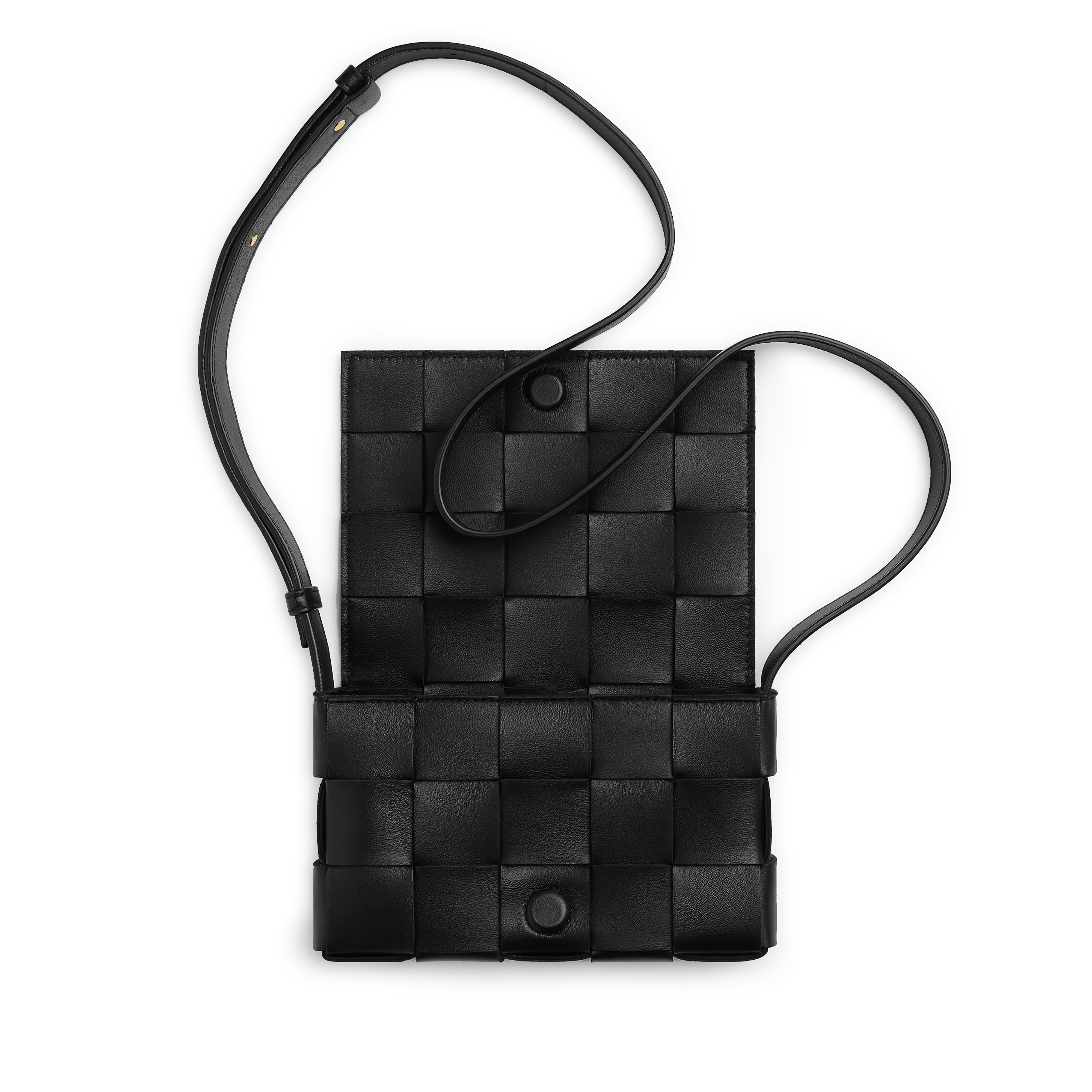 Bottega Veneta Black Small Cassette Bag