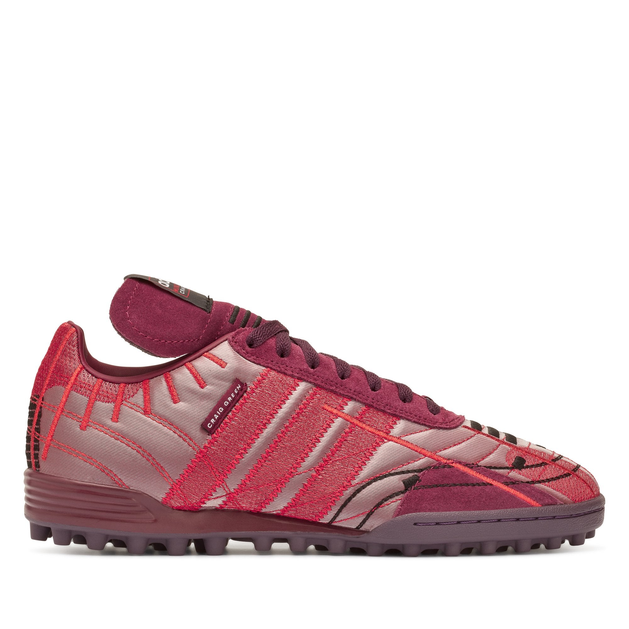 Adidas - Originals x Craig Green DSM Exclusive Kontur Sneakers - (Red) view 1, Click to Zoom in