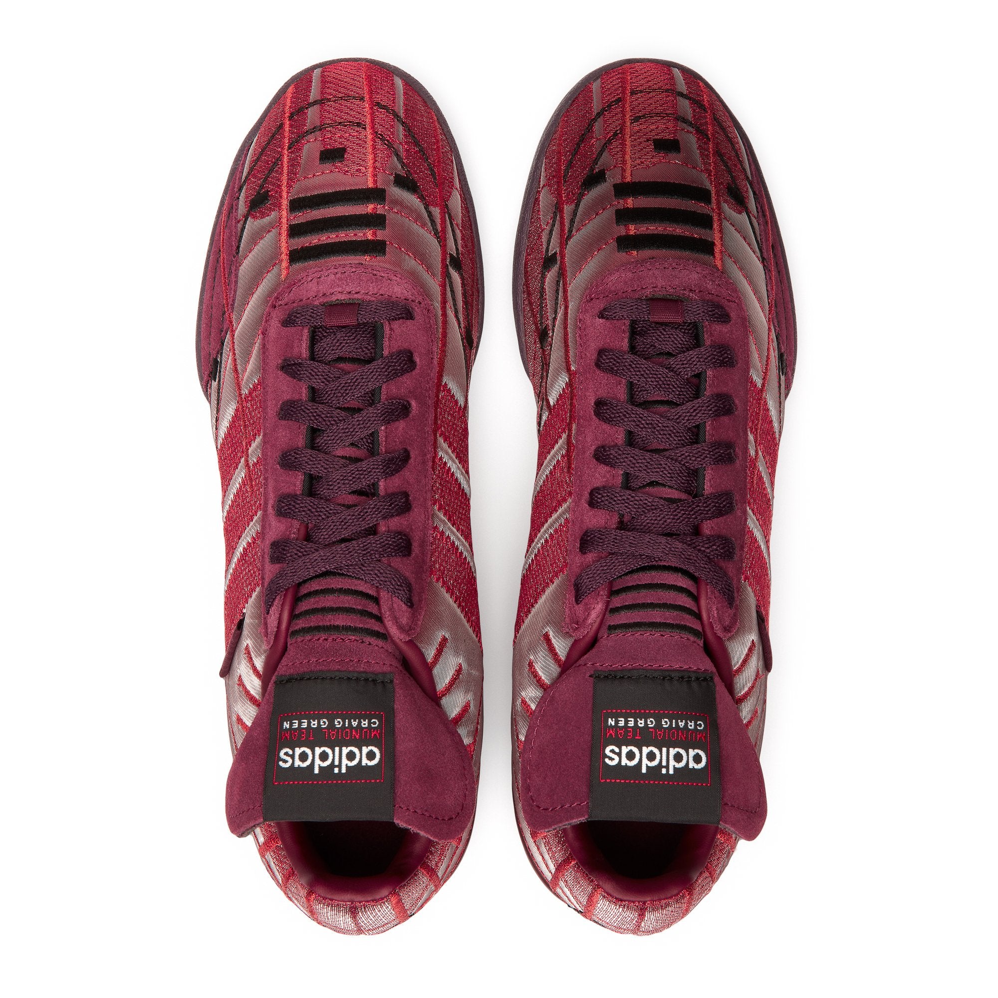 Adidas - Originals x Craig Green DSM Exclusive Kontur Sneakers - (Red) view 4, Click to Zoom in