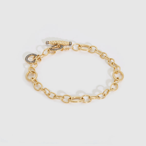 Annoushka - The Vampire’s Wife Charm Bracelet - (Yellow Gold/Diamonds)