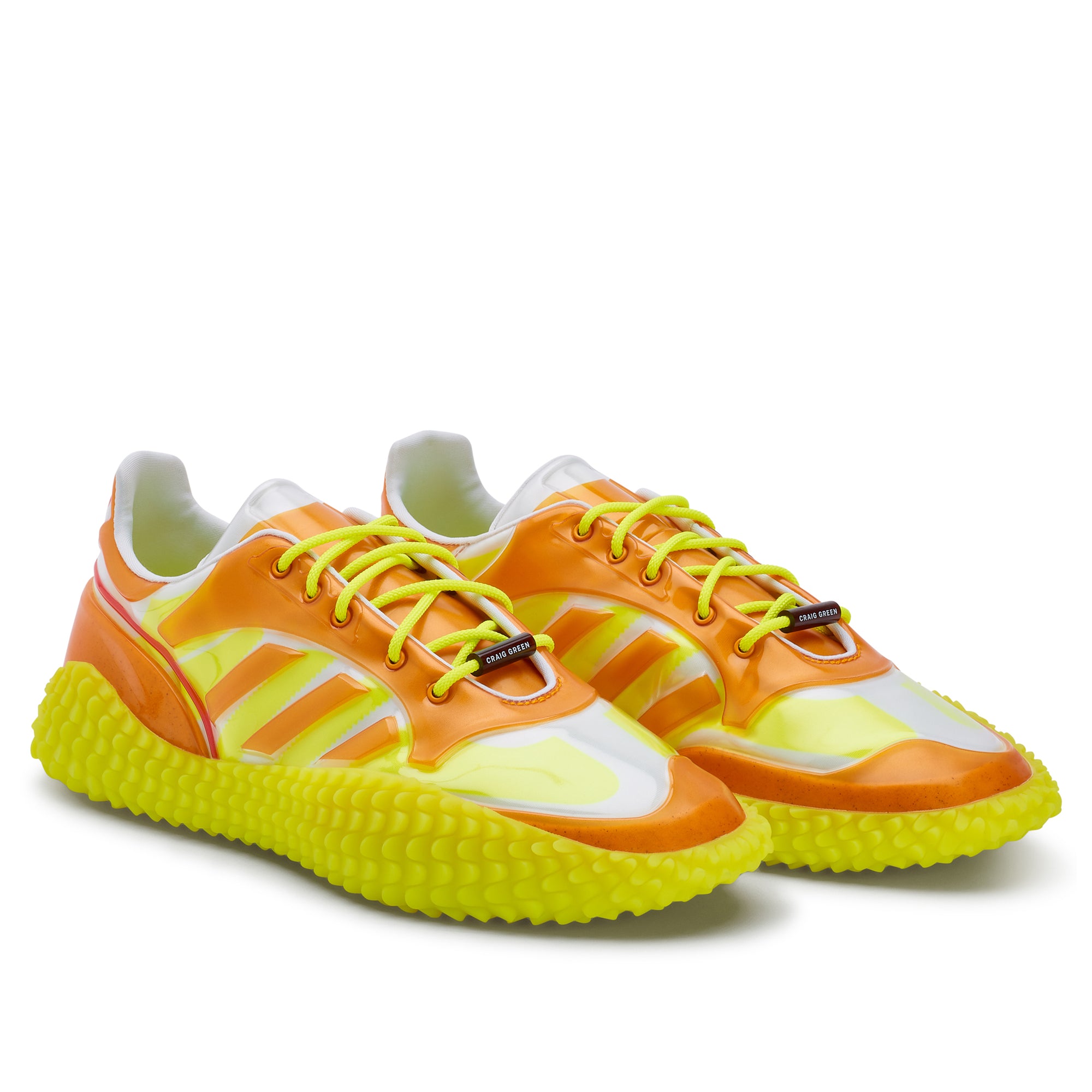 Adidas - Craig Green Men's Polta Akh 2 Sneakers - (Yellow) view 3, Click to Zoom in