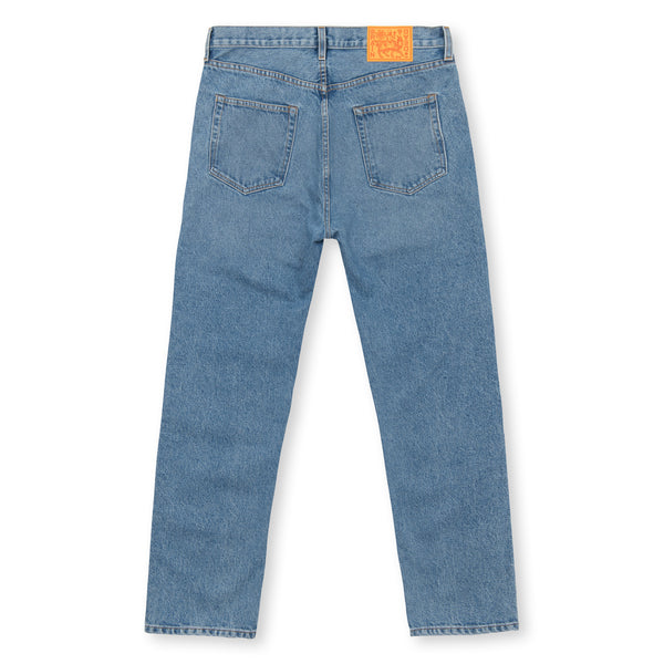 Brain Dead - Men’s Off Planet Work Wear Straight Leg Denim - (Medium Blue)