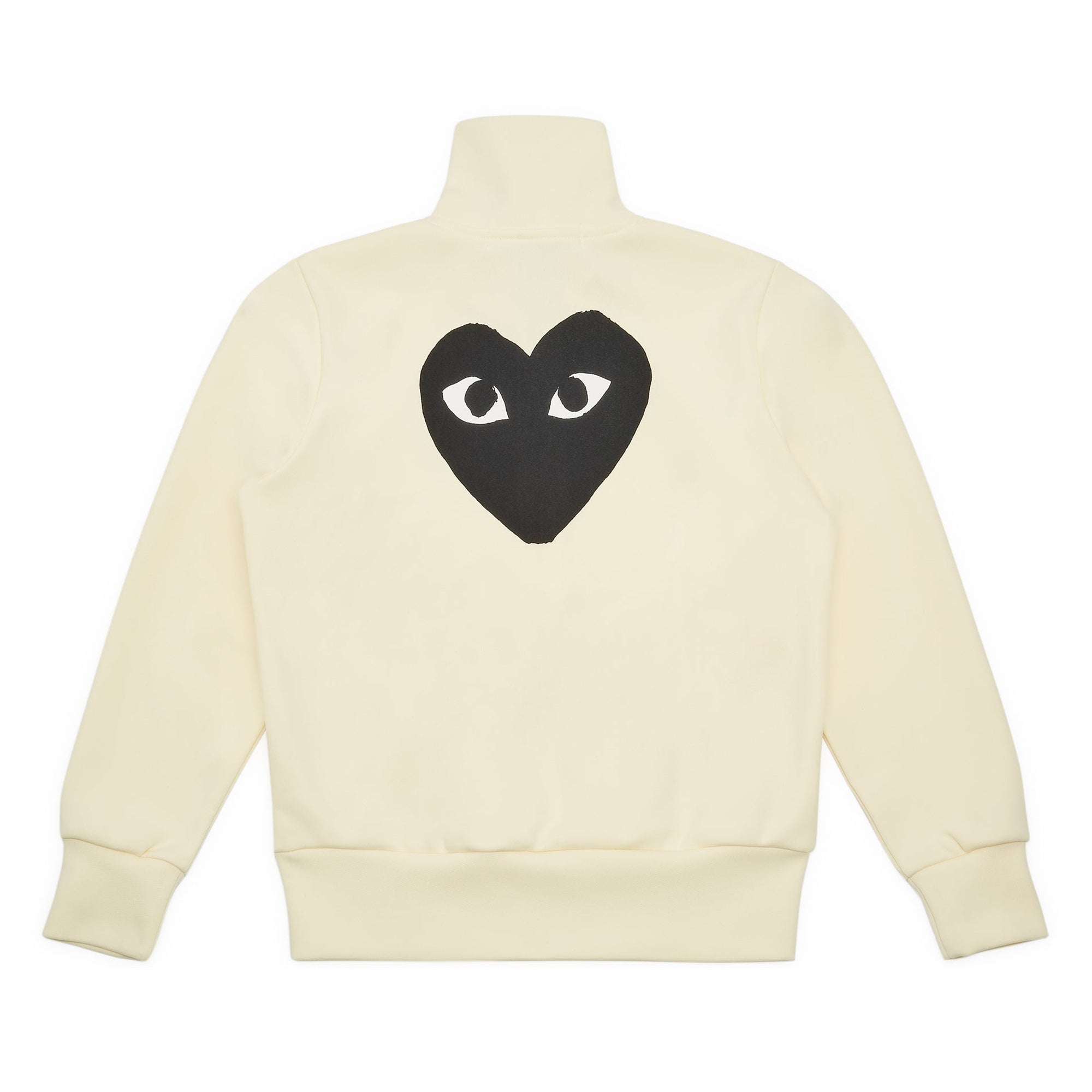 Play Comme Des Garçons Sweatshirt With Big Heart (Ivory) | Dover Street ...