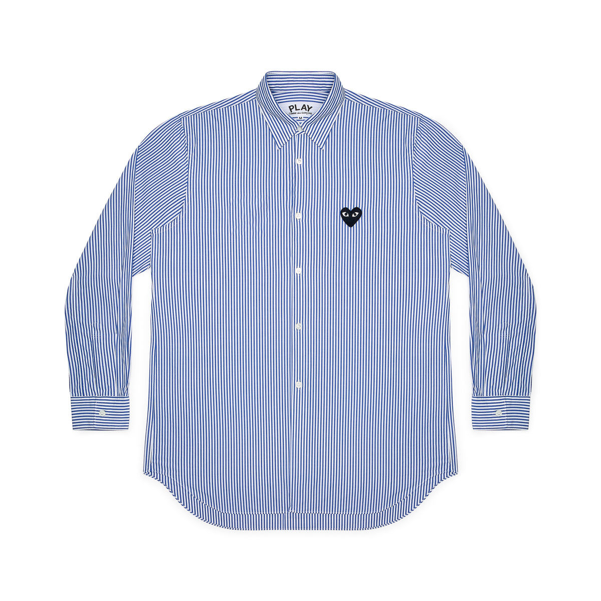 Play - Striped Shirt - (Blue/White) view 1, Click to Zoom in