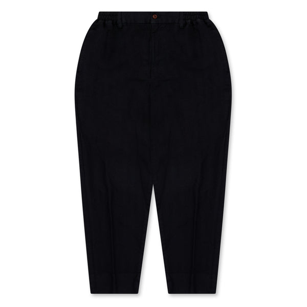 BLACK Comme des Garçons - Polyester Herringbone Pants - (Black)