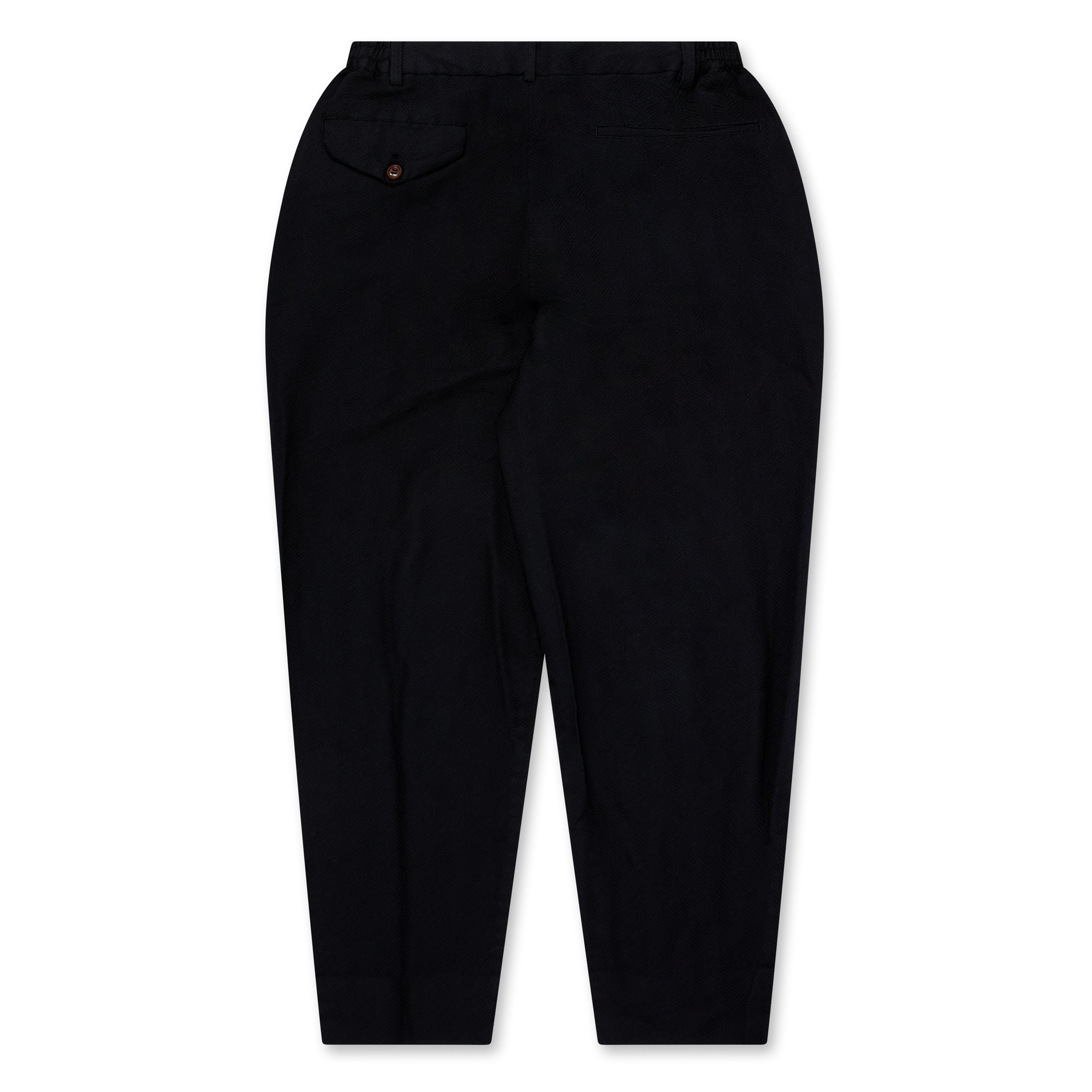 Black Polyester Trousers