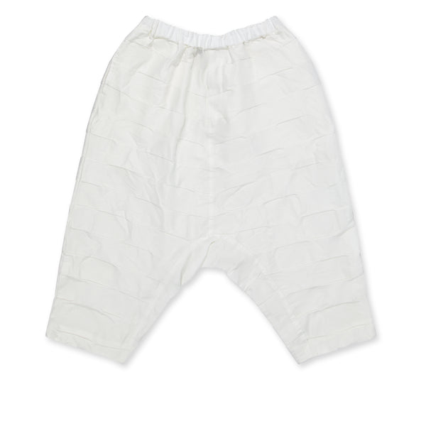 BLACK Comme des Garçons - Polyester Checkered Pants - (White)