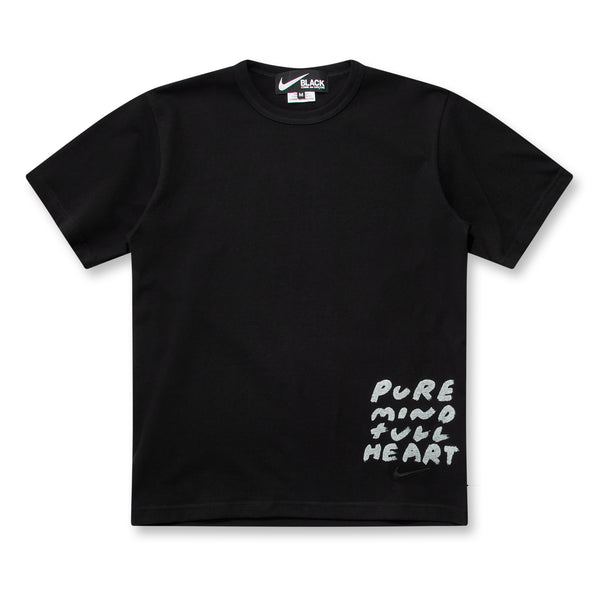 BLACK Comme des Garçons - Message Print T-Shirt - (Black)