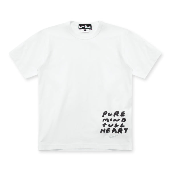 BLACK Comme des Garçons - Message Print T-Shirt - (Off-White)