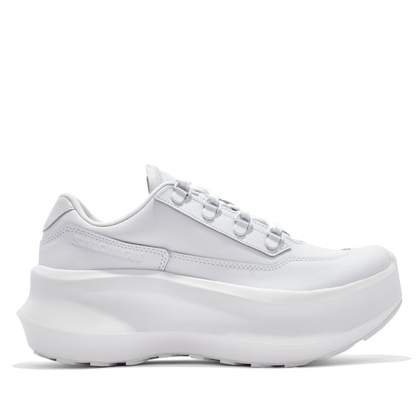 Comme des Garçons - Salomon Leather Platform Sneakers - (White)