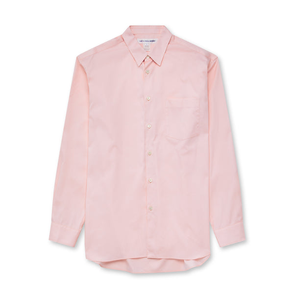 CDG Shirt Forever - Wide Fit Cotton Shirt - (Pink)