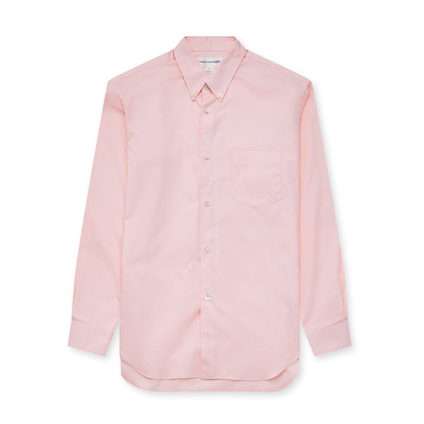 CDG Shirt Forever - Slim Fit Button-Down Cotton Shirt - (Pink)