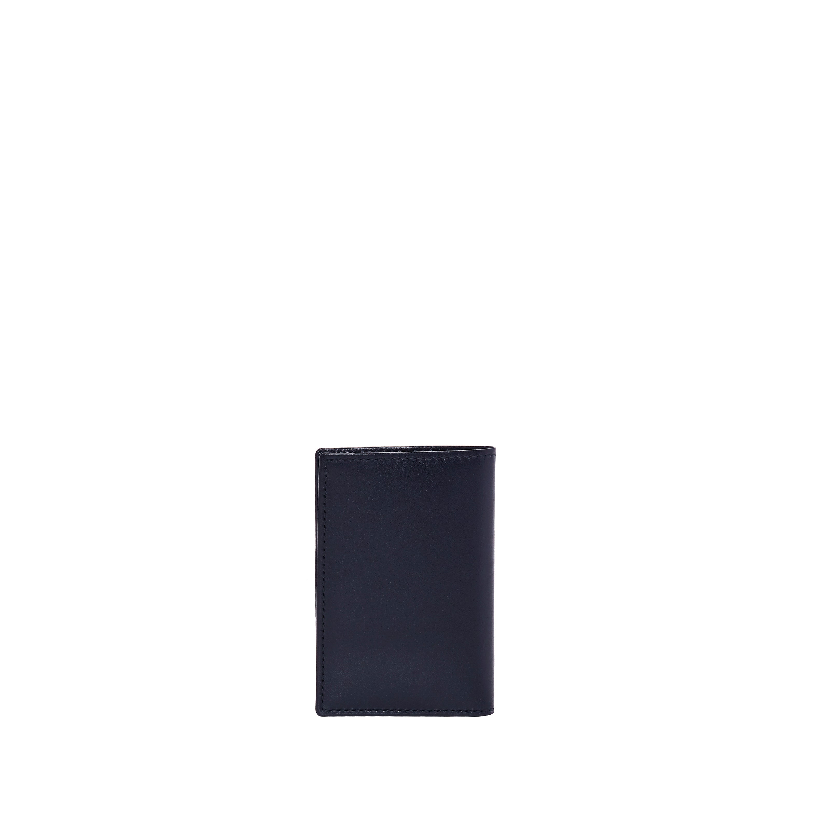 CDG Wallet: Classic Leather Bifold Wallet (Navy SA6400) | DSMNY E-SHOP