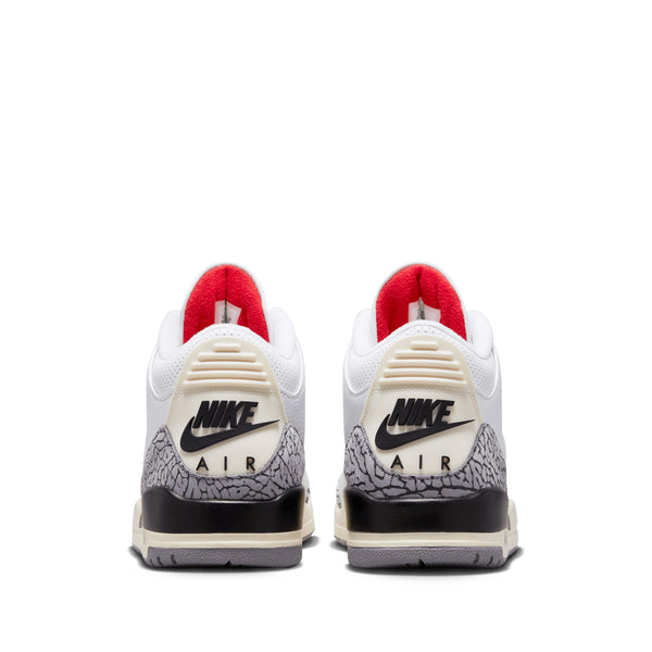 Nike - Air Jordan 3 Retro GS Sneakers - (White Cement)