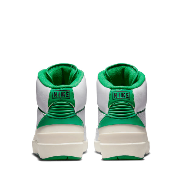 Nike - Men's Air Jordan 2 Retro Sneakers - (White/Green)