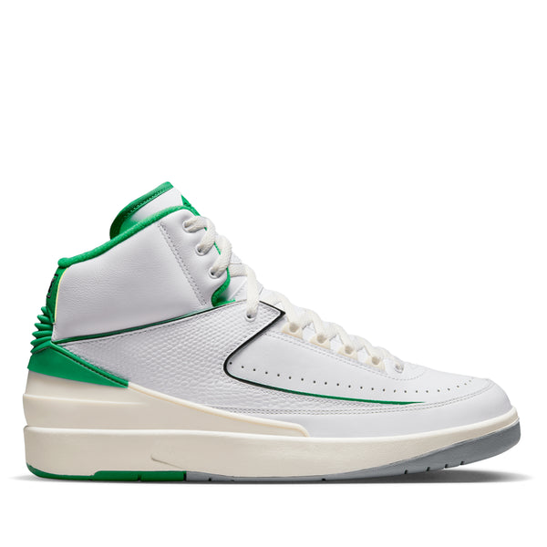 Nike - Air Jordan 2 Retro Sneakers - (White/Green)