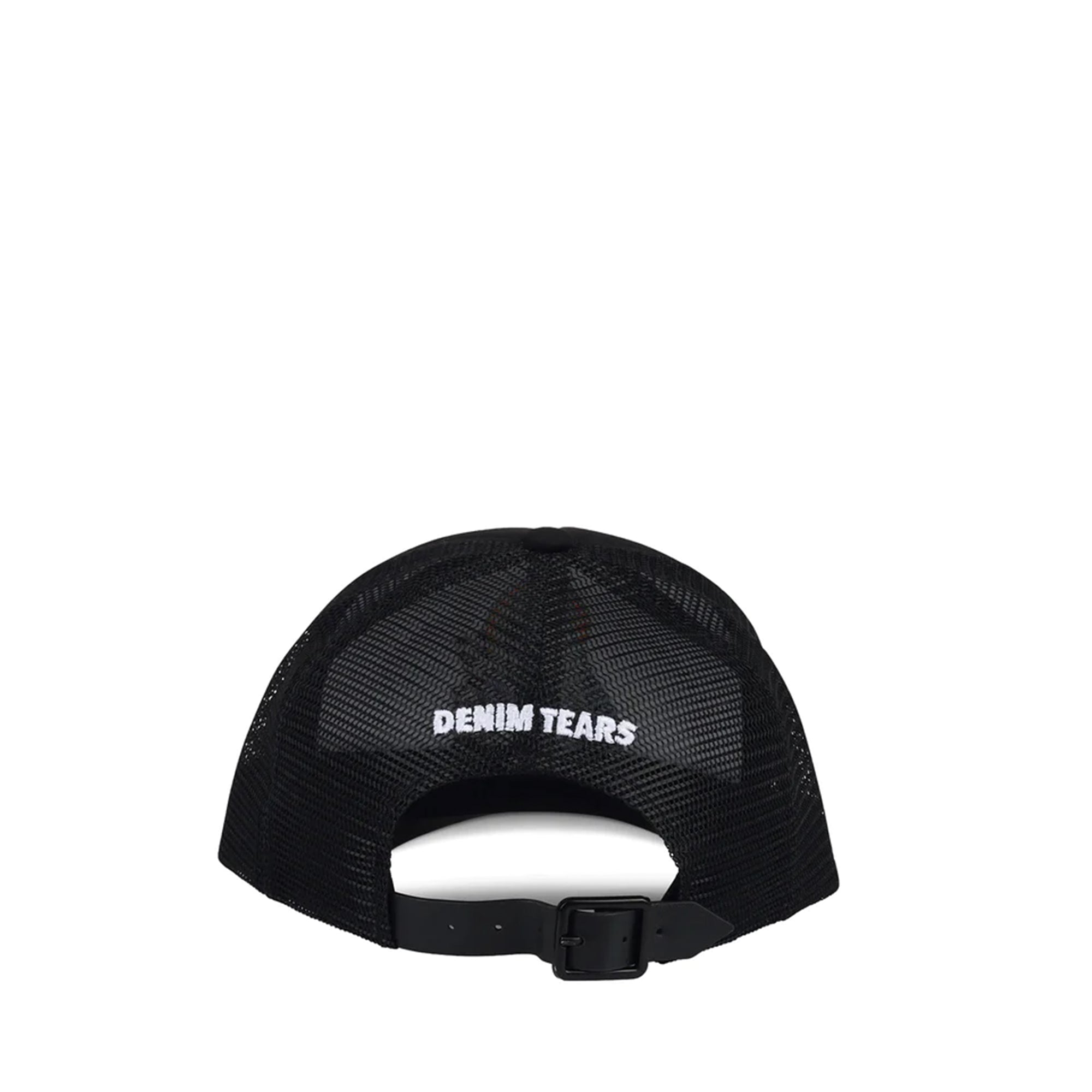Denim Tears - Black Madonna Trucker Hat - (Black) view 2